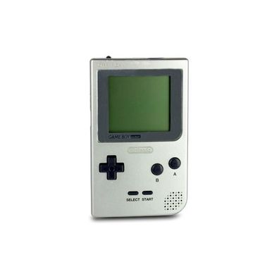 Gameboy POCKET Konsole in SILBER / SILVER #26A