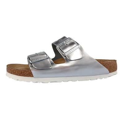 Birkenstock Arizona SFB 1005961 Silber Metallic Silver