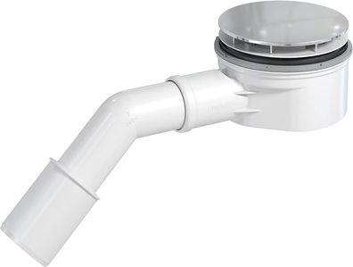 Showerloc flacher Ablaufgarnitur mit Siphon für Duschkabinen/ Duschwannen mit von..