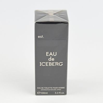 Iceberg Eau de Iceberg pour Homme 100 ml Eau de Toilette Spray for Men