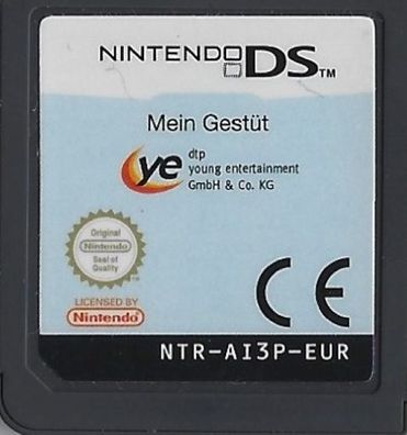 Mein Gestüt ye dtp young entertainment Nintendo DS DS Lite Dsi 3DS 2DS