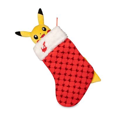 Pokemon - Pikachu Nikolaus Plüsch-Stiefel Weihnachten Dekoration Socke Christmas