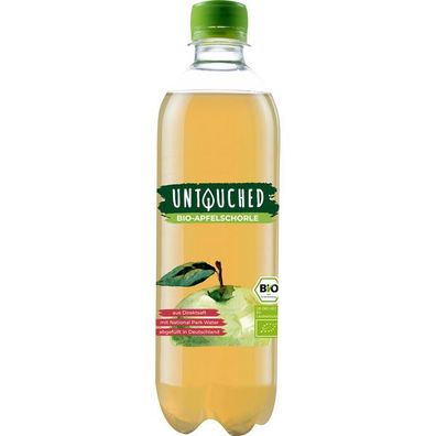 Untouched Bio-Apfelschorle , 12er Pack, 12 x 0,5 l EINWEG