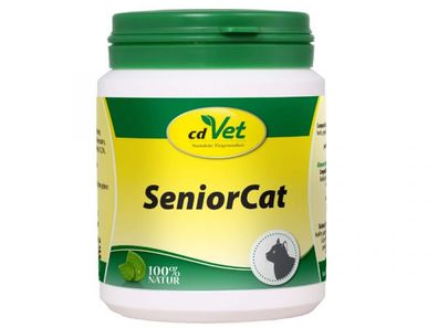cdVet SeniorCat Ergänzungsfuttermittel für Katzen 70 g