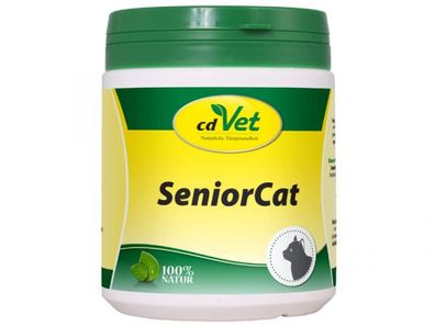 cdVet SeniorCat Ergänzungsfuttermittel für Katzen 250 g