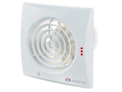 Extra Leiser und energiesparender Badlüfter QUIET TIMER mit Nachlauf - ...