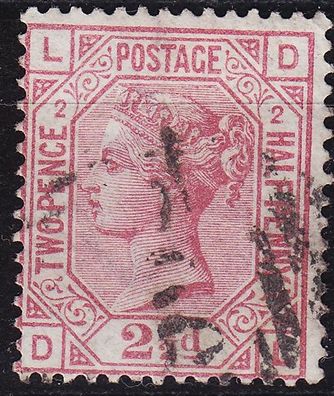 England GREAT Britain [1873] MiNr 0040 Platte 2 ( O/ used ) [02]