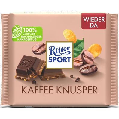 Ritter Sport Kaffee Knusper 100 g Tafel 11er Pack (11x100 g)