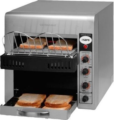 Durchlaufofen Toaster Pizzaofen Mod. Christian + 180°C 370x580x400 Gastlando