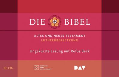 Die Bibel. Gelesen von Rufus Beck, 86 Audio-CDs CD