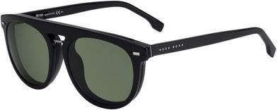 Aufsatzsonnenbrille Damen Kat. 2 schwarz/ grün (1129 CL-On)