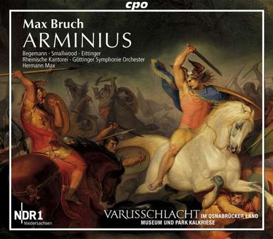Max Bruch (1838-1920): Arminius op.43 (Oratorium) - CPO 0761203745326 - (CD / Titel: