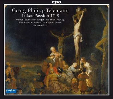 Georg Philipp Telemann (1681-1767): Lukas Passion (1748) - CPO 0761203760121 - (CD /