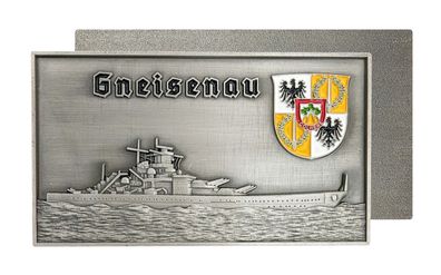 Schlachtschiff Gneisenau (Schiffsplakette)