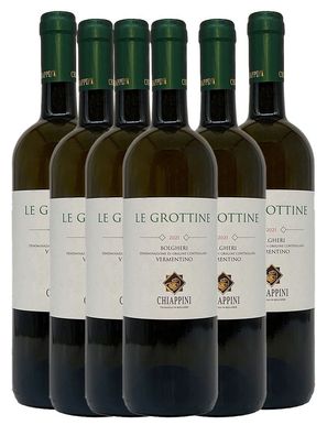 Giovanni Chiappini, Le Grottine Vermentino, Bolgheri DOC, 2021, 6 Flaschen