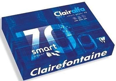 Clairefontaine Smartpring 70g/ m² A4 - 2500 Blatt Kopierpapier smart weiß