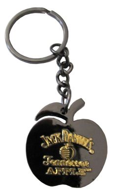 Jack Daniel´s - Tennessee Apple - Schlüsselanhänger aus Metall - 32 x 35 x 6 mm