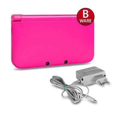 Nintendo 3DS XL Konsole in Pink - Rosa mit Ladekabel #11B