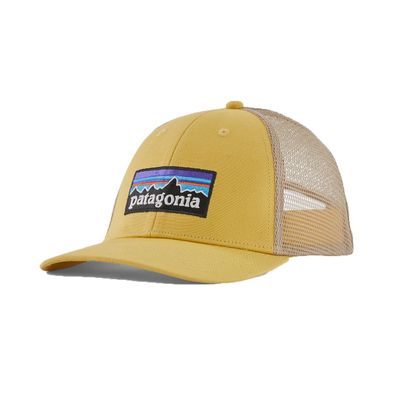 Patagonia Snapback Cap P-6 Logo Lopro Trucker surfboard yellow