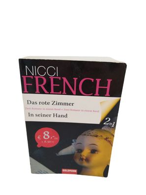 Das rote Zimmer / In seiner Hand: Zwei Romane in einem Band French, Nicci: