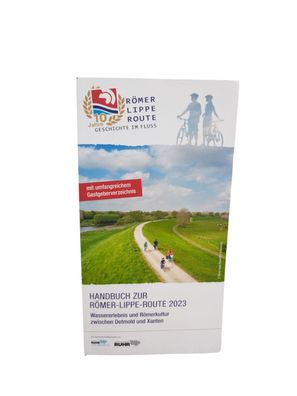 Radwanderkarte Römer-Lippe-Route, Detmold - Xanten Handbuch