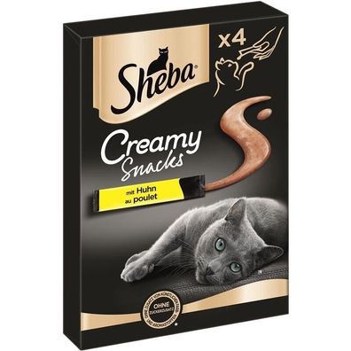 Sheba Creamy Snacks mit Huhn 44 x 12g (94,51€/ kg)
