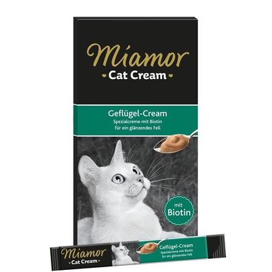 Miamor Cat Snack Geflügel-Cream 66 x 15g (38,28€/ kg)