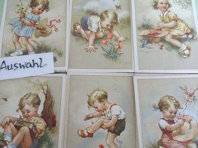 alte Postkarten AK EAS Kunstverlag Berlin 9600er Kinder Lingen -neutral-
