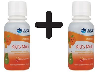 2 x Children's - Kid's Multi, Citrus Punch - 237 ml.