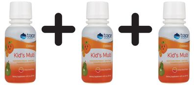 3 x Children's - Kid's Multi, Citrus Punch - 237 ml.