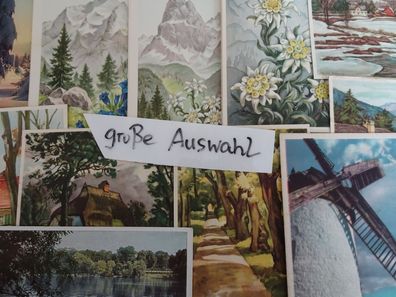 alte Postkarten AK EAS Kunstverlag Berlin E´B Fritz Preiss Natur Landschaft Schiffe..