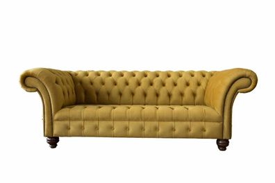Sofa 3 Sitzer Sofas Sitz Couch Polster Chesterfield Couchen Dreisitzer Textil