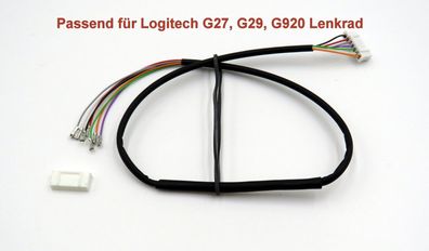 Ersatz-Kabel für Logitech G29, G920 & G27 Lenkrad Reparatur, Kabel m Verstärkung