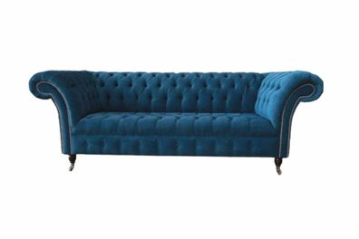 Dreisitzer Couch Polster Chesterfield Sofa Design Sofas Couchen Textil
