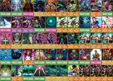 Big Five Deck Anime Style 50 Orica Cards (Common)