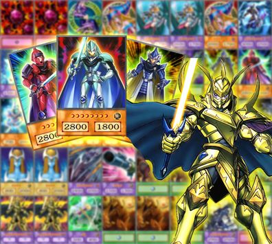 Legendary Knights Deck Anime Style 60 Orica Cards (Common)