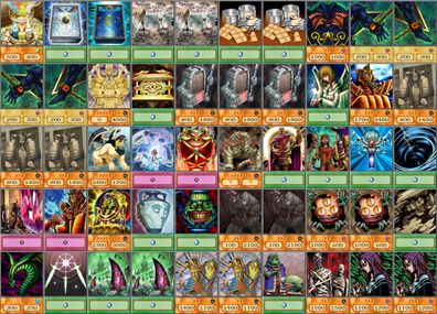 A.O. Deck Anime Style 50 Orica Cards (Common)