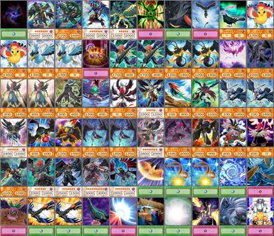 C.H. Deck Anime Style 60 Orica Cards (Common)