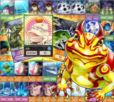 Frogs Deck Anime Style 50 Orica Cards (Common)