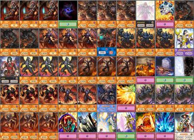 B. Aby. Deck Anime Style 50 Orica Cards (Common)