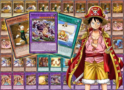 Strawh. Pirates Deck Anime Style 50 Orica Cards (Common)