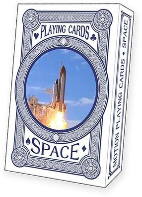 3D Spielkarten Space Kartenspiel