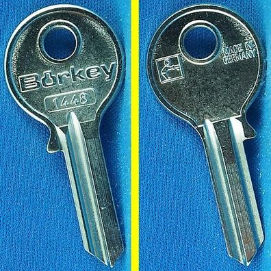 Schlüsselrohling Börkey 1448 L für Burgwächter 222/40 + 45 Vorhängeschlösser