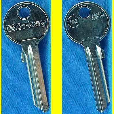 Schlüsselrohling Börkey 492 für verschiedene Litto Profilzylinder