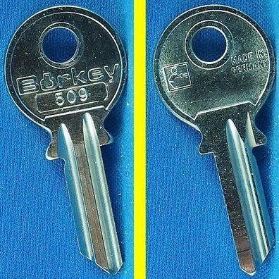 Schlüsselrohling Börkey 509 für verschiedene Schulte-Schlagbaum Kleinzylinder + ++