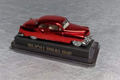 1954 er Cadillac metallicrot, als Pin Modell von der Firma Praline im Maßstab 1:87
