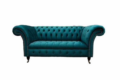 Sofa 2 Sitzer Design Sofas Polster Couchen Textil Chesterfield Sitz