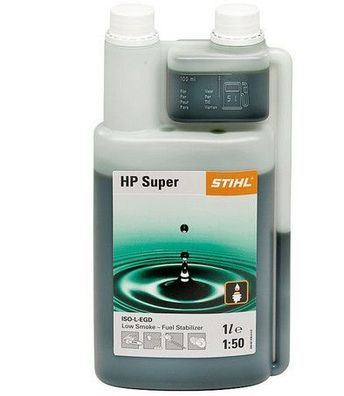 Stihl HP Super Zweitaktmotorenöl Mischöl Zweitaktöl 1l mit Dosierflasche