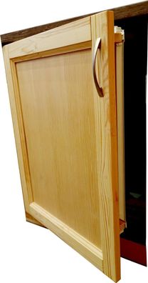 Luxuriöser zeitgenössischer Stil Kühl Gefrierschrank Holz beige Camping Möbel