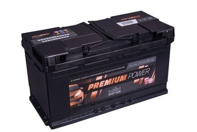 PP100MF Premium-Power 12V/100Ah A900 Starterbatterie Testsieger neueste Version